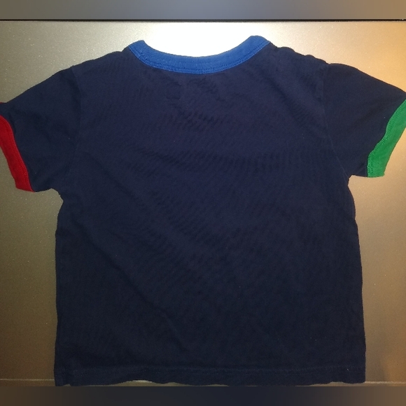 Polo by Ralph Lauren Blue and Red Polo Shirt with Iconic Logo - Picture 2 of 3